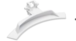 Handgreep set wasmachine deur wit - geschikt voor Aeg Electrolux Zanussi - deurgreep wasmachine - greep - 4055137402 — thumbnail 2