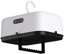 Draagbare Kledingdroger – Mini Draagbare Droger – Opvouwbaar & Compact – Met Afstandsbediening & UV-Licht – Voor Thuis & Studenten – Wit — thumbnail 1