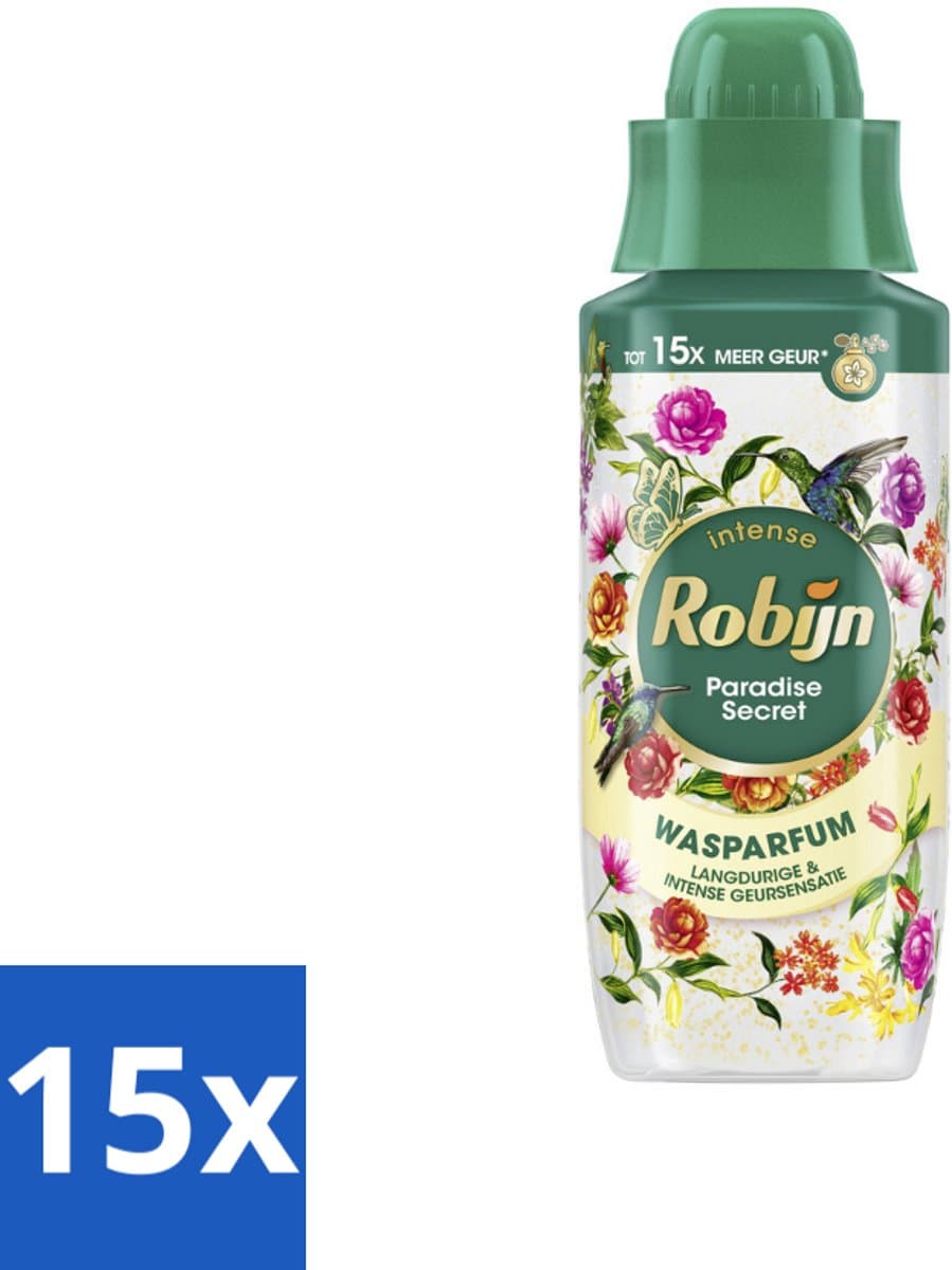 Robijn Wasparfum Paradise Secret 342 ml - Bulkverpakking - 15 stuks — afbeelding 1