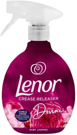 Lenor – Crease Releaser Spray – Divine Ruby Jasmine – Kreukverwijderaar & Textielverfrisser – 500 ml - 1 stuk — thumbnail 2