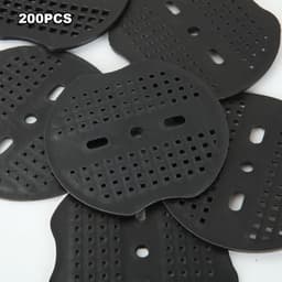 Pack van 200 Buffer Discs voor Grondankers, Kunststof Onderlegschijven voor Tuin, Tent en Netten, Ideaal voor Stabiele Bevestiging en Ondersteuning — thumbnail 3