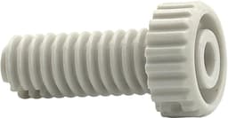 Fixem Stelpootje Wasdroger, Geschikt voor Bosch Siemens, 00611942, 611942 - Stel voetje, plastic schroef poot - Droger — thumbnail 3