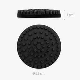 Siliconen trillingsdempers (4 stuks) - Zelfklevende demperset geschikt voor platenspeler, geluidinstallatie, home cinema-set en speakers — thumbnail 5