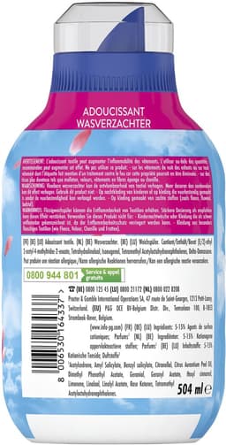 Lenor Fresh Air Wasverzachter - Fleurige bloesem - 6 x 36 Wasbeurten — thumbnail 2