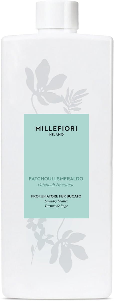Millefiori Laundry - Italiaanse Wasparfum - 500 ml - Patchouli Smeraldo - Geurbooster — afbeelding 1