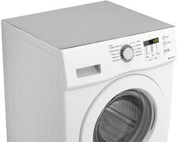 Wasmachine Deksel - Apparaat Beschermer - Apparaten Beschermen - Antislip en Op Maat - 60x60cm