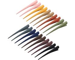20 stuks 10 paar kleurrijke krokodillenhaarspelden 11,9 cm