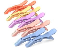Set van 10 Professionele Krokodillen Haarclips voor Stylen en Knippen