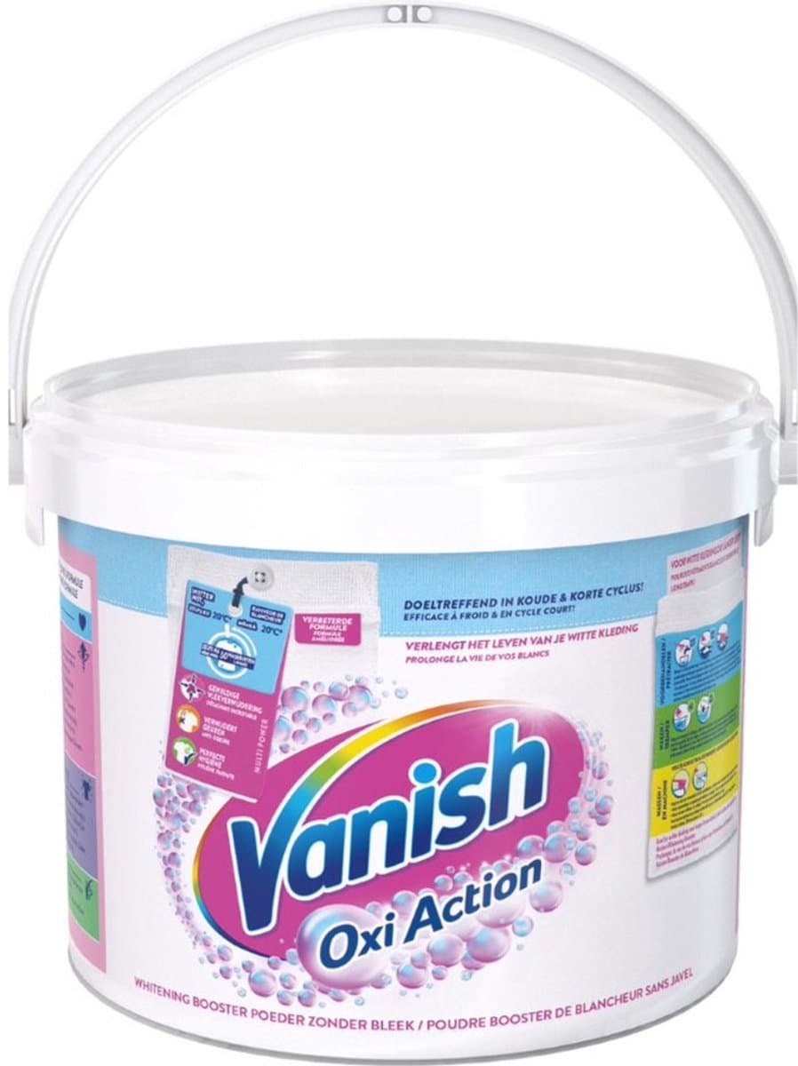 Vanish Oxi Action - Vlekkenverwijderaar - Wasbooster - Zonder Bleek - Witte Was - 2.7 Kg — afbeelding 1