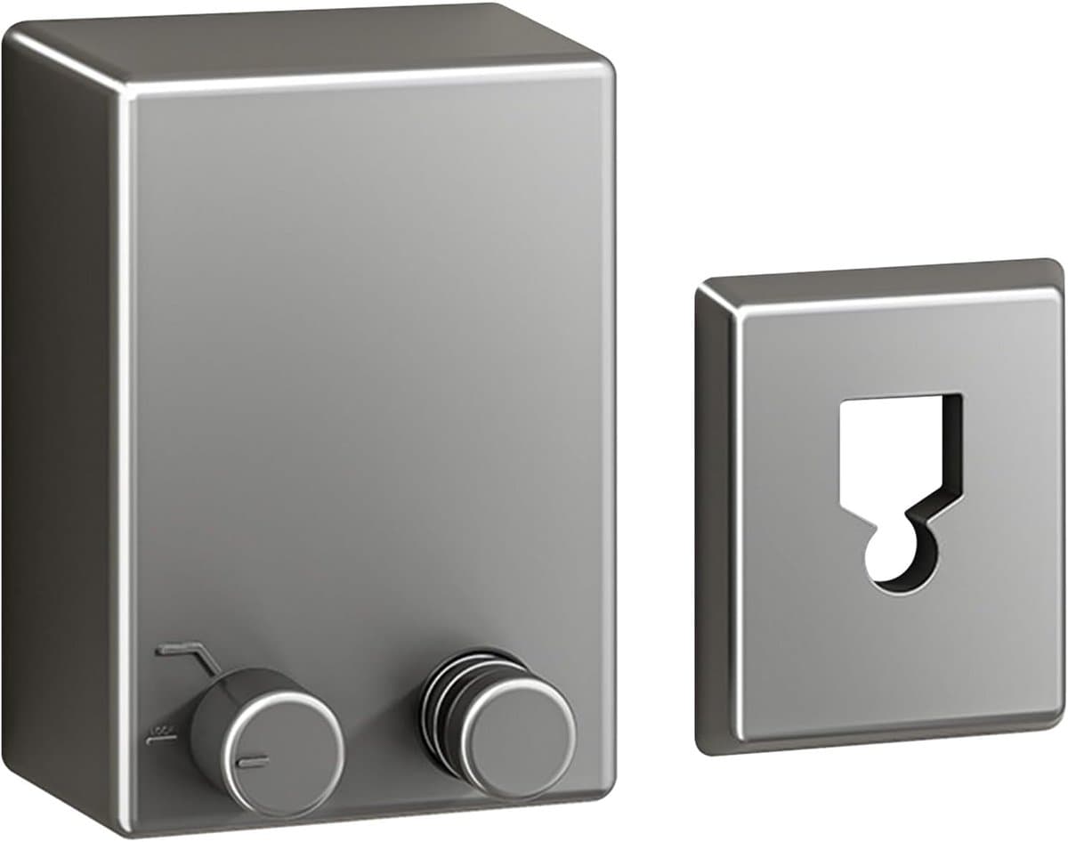 Intrekbare Waslijn - Kledingrek Droogrek - Binnen Droogrek - 4.2 Meter Lengte - 12 cm Basis - Grijs — afbeelding 1