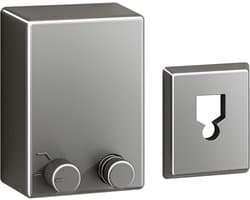 Intrekbare Waslijn - Kledingrek Droogrek - Binnen Droogrek - 4.2 Meter Lengte - 12 cm Basis - Grijs — afbeelding 1