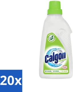 20 x Calgon - Wasmachinereiniger - Gel - Ecologisch - Tegen Kalkaanslag / Wasmiddelresten / Geuren - 750ml - 15 Wasbeurten - Wasmachine Reinigen - Kalkvrije Wasmachine - Wasmiddelresten Verwijderen - Geuren Neutraliseren - Ecologische Reiniger — thumbnail 1