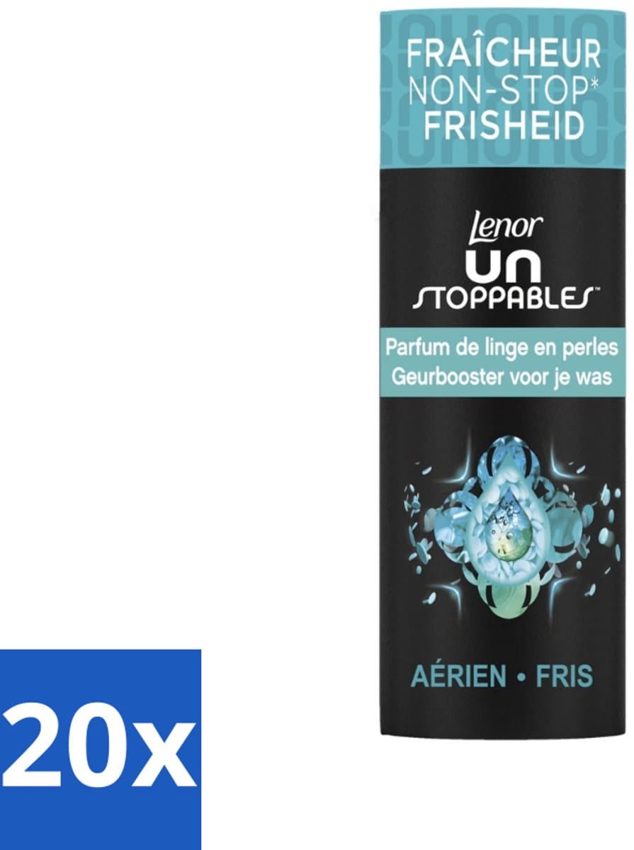 Lenor Unstoppables - Geurbooster - Fris - 13 Wasbeurten - Bulkverpakking - 20 stuks — afbeelding 1