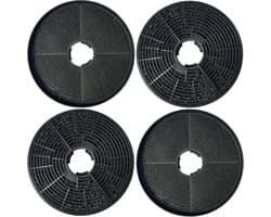 Pakket van 2 actieve koolfilters CBCF002 Compatibel met CIARRA CBCS6201- CBCB6201- CBCB6736C- CBCS6906D- CBCB6906D- CBCS9201- CBCB9201