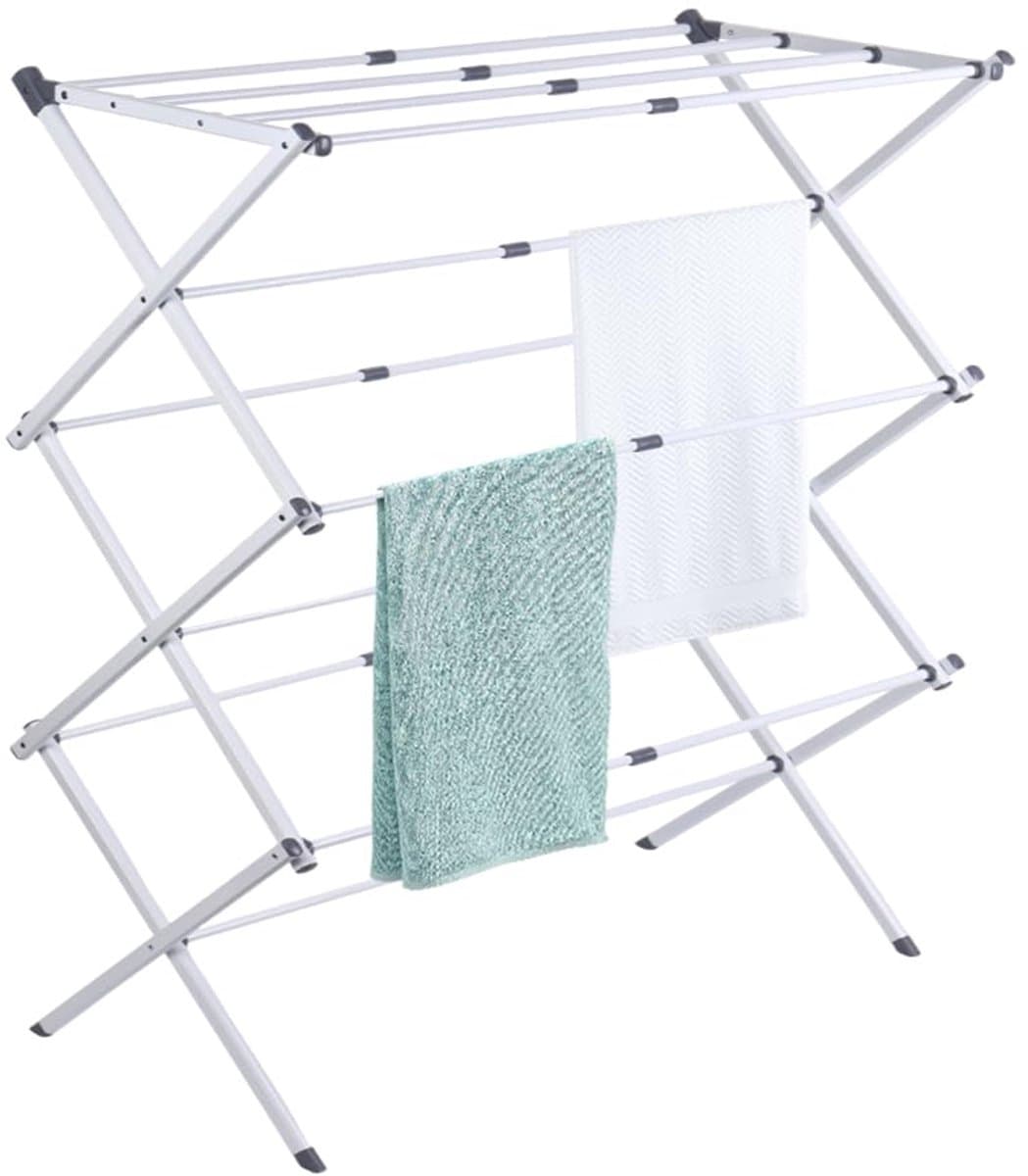 Unyqoos® Ruimtebesparende uitklapbare droogtoren voor binnen en buiten gebruik — afbeelding 1