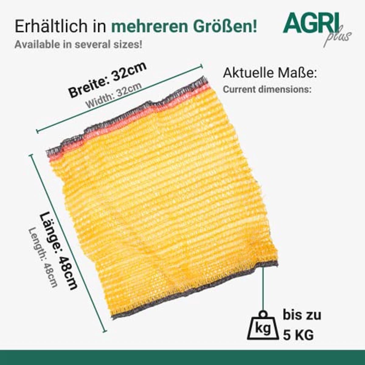 100 stuks Aardappelzakken 32x48 cm - Duurzame Groente- en Fruitzakken — afbeelding 1