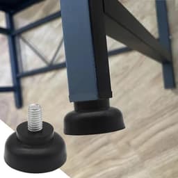 Rubberen Meubelpoten 4 Stuks M8 x 13 mm - Geluidsdemping en Vloerbescherming voor Apparaten — thumbnail 5
