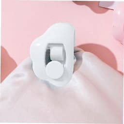 6 stuks Dekbedpinnen - Bed Sheet Holders - Quilt Clips - Dekbedovertrek Clips - Attachment Comforter - Quilt Fixing Clips - Om rommelige lakens te organiseren - Wit — thumbnail 2