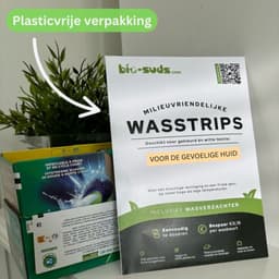 Bio-Suds® - Wasstrips Voor Gevoelige huid - Wasstrips Proefpakket - Wasstrips - Wasmiddeldoekjes - 60 wasjes (30 strips) — thumbnail 3