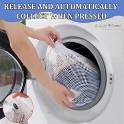 Allecto Plus - Set van 4 herbruikbare waszakken 40 x 30 cm - Voor kleding, wasgoed, beha, sokken en ondergoed — thumbnail 3