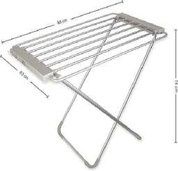 Handdoekdroger - Aluminium - Opvouwbaar - 1 stuk — thumbnail 4