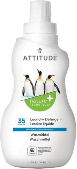 Attitude Wasmiddel Wildflowers 35 Wasbeurten - 1 liter — thumbnail 2