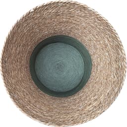 Lavandoux - Wasmand - Zeegras - Naturel/Groen - Ø45 x H50 cm — thumbnail 2
