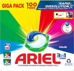 Ariel 3in1 Wasmiddel Pods Color 100 stuks — thumbnail 3