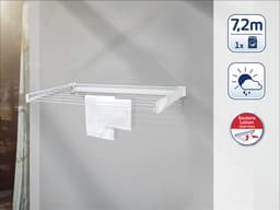 Leifheit Wanddroogrek - lijn Telegant 72 Protect - 7,2 m drooglengte — thumbnail 5
