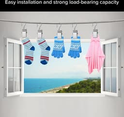 50 Stuks Roestvrijstalen Gordijnclips Metalen Ophanghaken, Gordijnclips met Haken, Gordijnhangers Clips, voor Slaapkamer, Badkamer, Huisdecoratie, Zilver — thumbnail 3