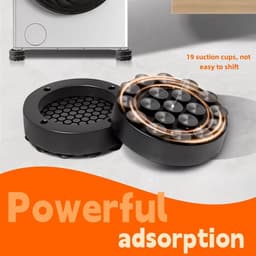 Set van 4 Universele Antislip Schokdempers voor Wasmachine en Droger — thumbnail 2