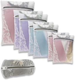 Ibenzoa® Hoogwaardige Waszakken Set Met Ritssluiting Voor Diverse Kledingstukken, 8 Stuks — thumbnail 1