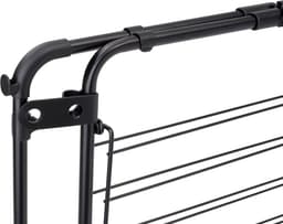 Brabantia HangOn Droogtoren - 30 m - Inklapbaar Wasrek - Matt Black — thumbnail 2