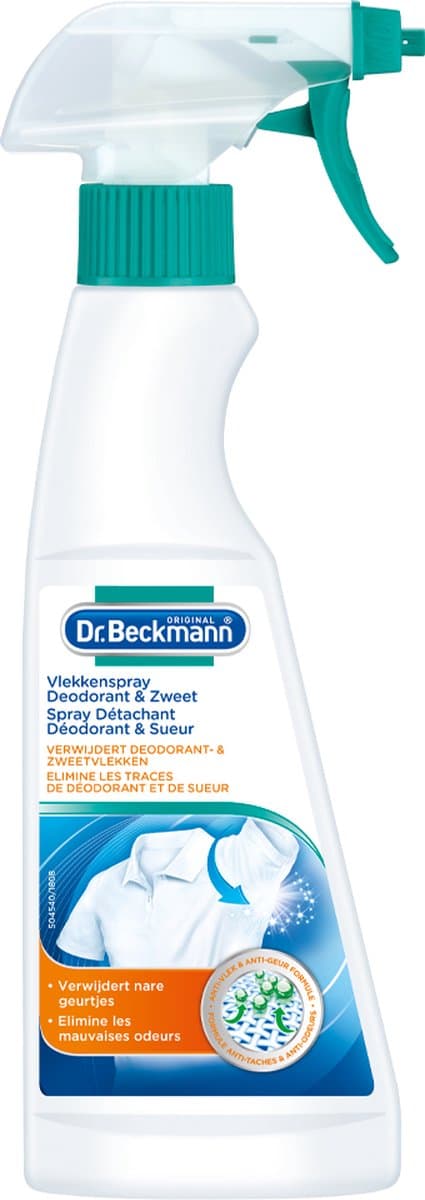 x6 Dr. Beckmann Vlekkenspray Deo & zweet — afbeelding 1