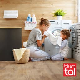 Blumtal Wasmand 100L - Wasmand met uitneembare waszak - Smalle wasmand - Flesverzamelaar - Wasmand met deksel - Zwart — thumbnail 4