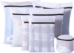 Levara Waszakken set 7 stuks | Waszak | Wasgoed | Laundry bag | BH waszak | Wasnet | Opbergzak | Wasmachine zak | Droger zak | Lingerie zakken | Waszakjes | — thumbnail 1