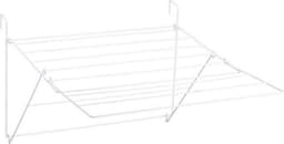 Sauvic Uitschuifbare Balkonwaslijn Transparant — thumbnail 1