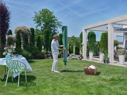 Leifheit droogmolen Linomatic 500 deluxe incl. bodemhuls en beschermhoes - 50 m drooglengte - 5 wasmachineladingen — thumbnail 5