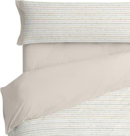 Blanco | Kinderdekbedovertrekken | 135 cm breed bed (+ beschikbare maten) | Design 181 | Kleur Beige (135 x 190/200 cm) — thumbnail 5