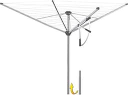 Compacte waslijn - voor 4-5 vullingen - met geanodiseerde aluminium standbuis — thumbnail 1