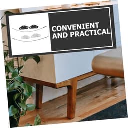 1set Meubelverankeringen Voor Wandbevestiging Babyproofing Meubelbeveiliging Met Rvs Inclusief Bevestigingsmaterialen Voor Kasten Boekenkasten Dressoirs — thumbnail 2