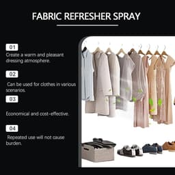Intensieve geur spray voor textiel, 120 ml, frisse geur, antistatisch effect en snel in gebruik voor alle stoffen — thumbnail 3