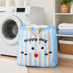Set van 3 Wasnetten voor Wasmachine met Cartoon Hond Motief, Ideaal voor Ondergoed, Sokken en Reisaccessoires, Duurzaam met Rits en Ophanglus — thumbnail 5