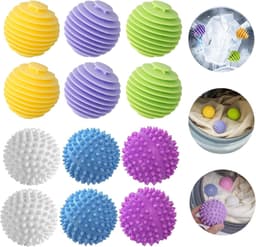 Wasballen voor wasmachine en droger, 12 stuks — thumbnail 1