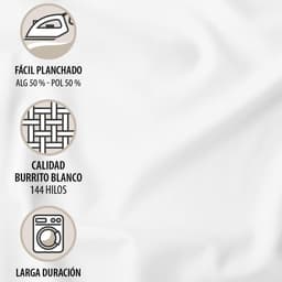 Blanco Bedrukte dekbedovertrekken, 105 cm breed bed (+ beschikbare maten) | Design 045 | Aardekleur (105 x 190/200 cm) — thumbnail 5