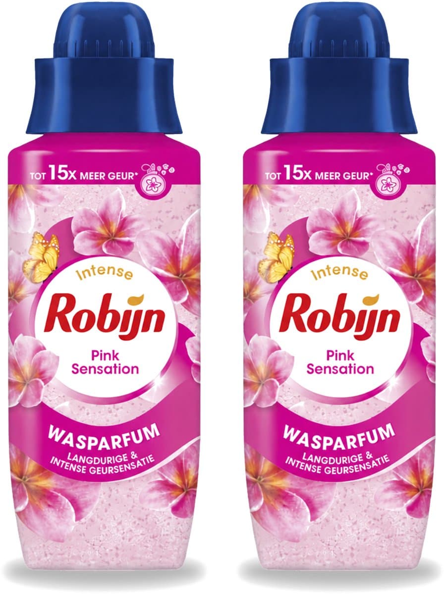 2 x Robijn – Wasparfum – Intense Pink Sensation – 342 ml - Voordeelverpakking - 2 stuks — afbeelding 1