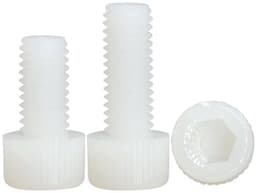 Dailygoods- Nylon Schroeven M12x30mm - Inbus Schroevenset - Kunststof - Slijtvast - Corrosiebestendig - 8 Stuks - Inbusschroeven — thumbnail 1