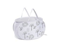 Dailygoods - Foldable Laundry Hamper 35x35x68 cm – Mesh Pop Up Laundry Basket with Cute Print, Portable Laundry Bin for Bathroom, Kids Room, Travel or Student Dorm (F)