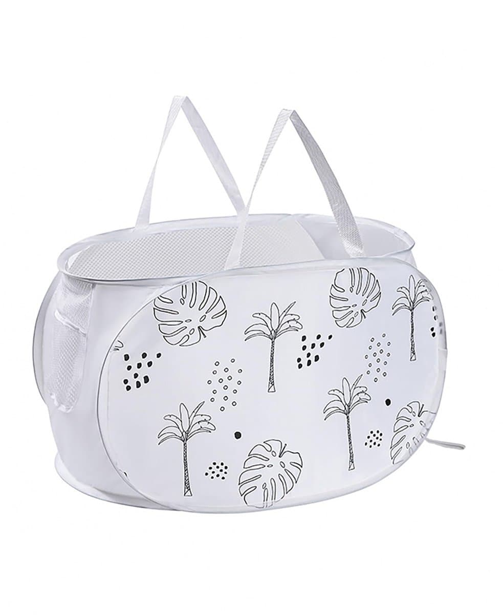 Dailygoods - Foldable Laundry Hamper 35x35x68 cm – Mesh Pop Up Laundry Basket with Cute Print, Portable Laundry Bin for Bathroom, Kids Room, Travel or Student Dorm (F) — afbeelding 1