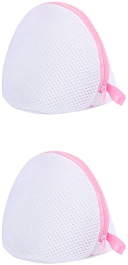 Dailygoods- Wasnet Set van 2 - Herbruikbaar - Geschikt voor Beha/Ondergoed - Verborgen Ritssluiting - Hoogwaardige Polyestervezels - Duurzaam - Waszak — thumbnail 1